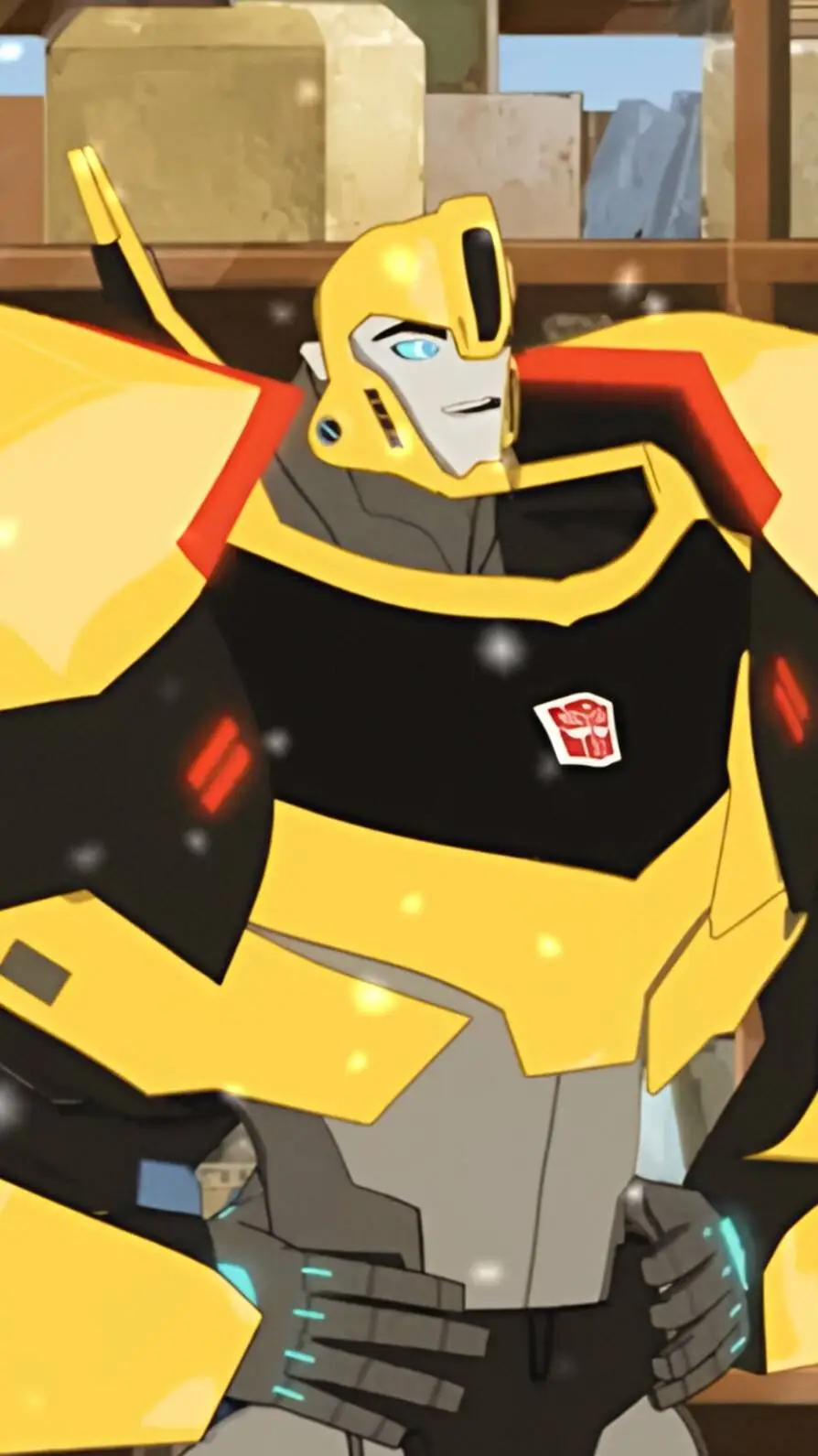 ai character: Бамболби 💛 background