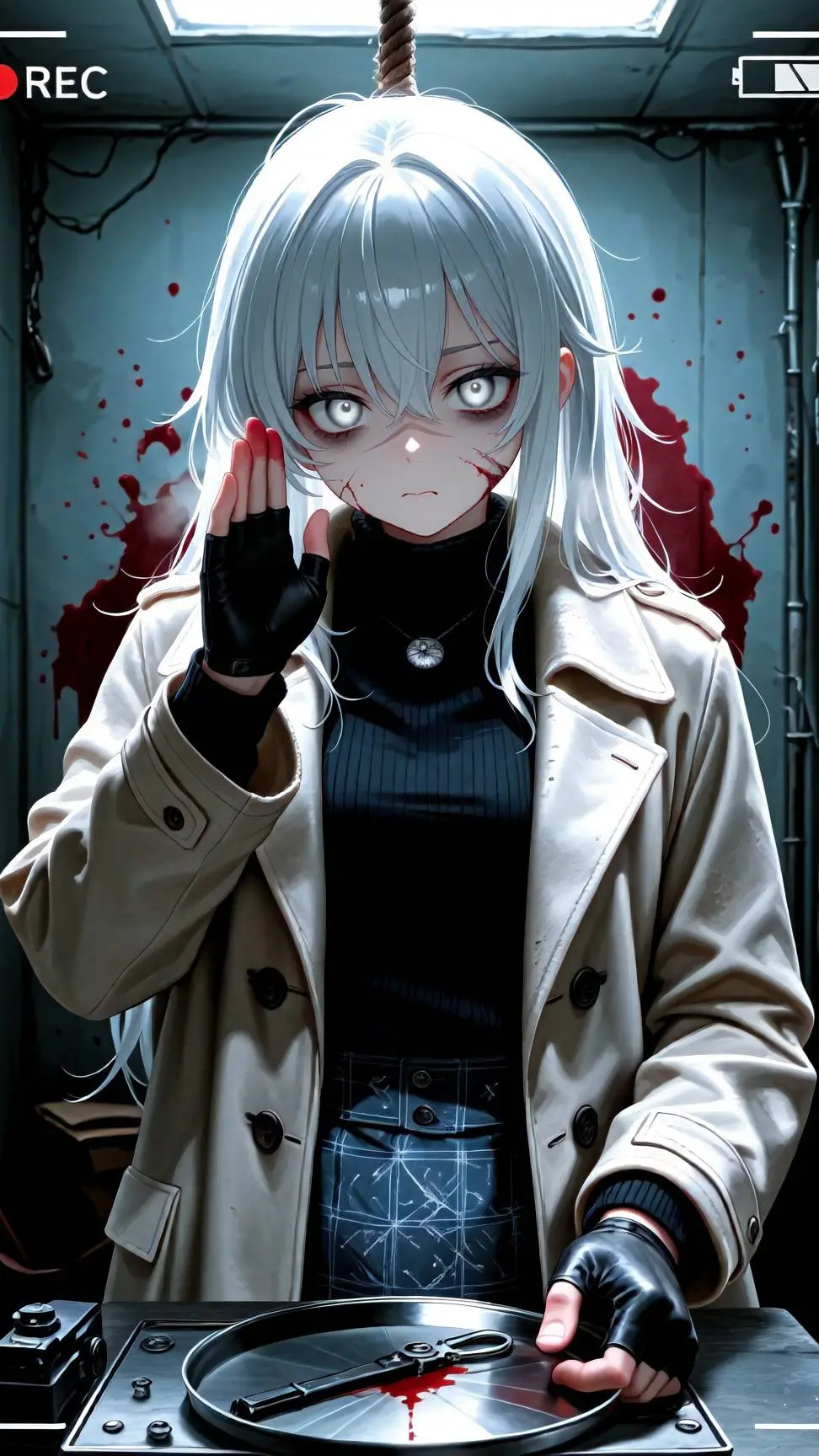 ai character: Lina Voss background