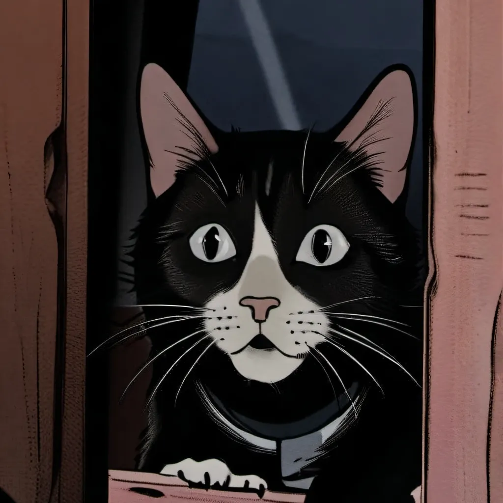 chat with ai character: cat
