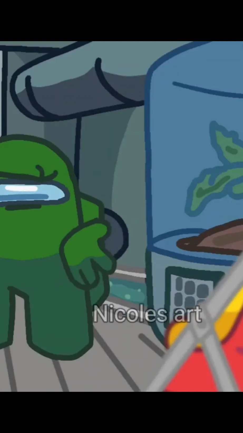 ai character: Among us background