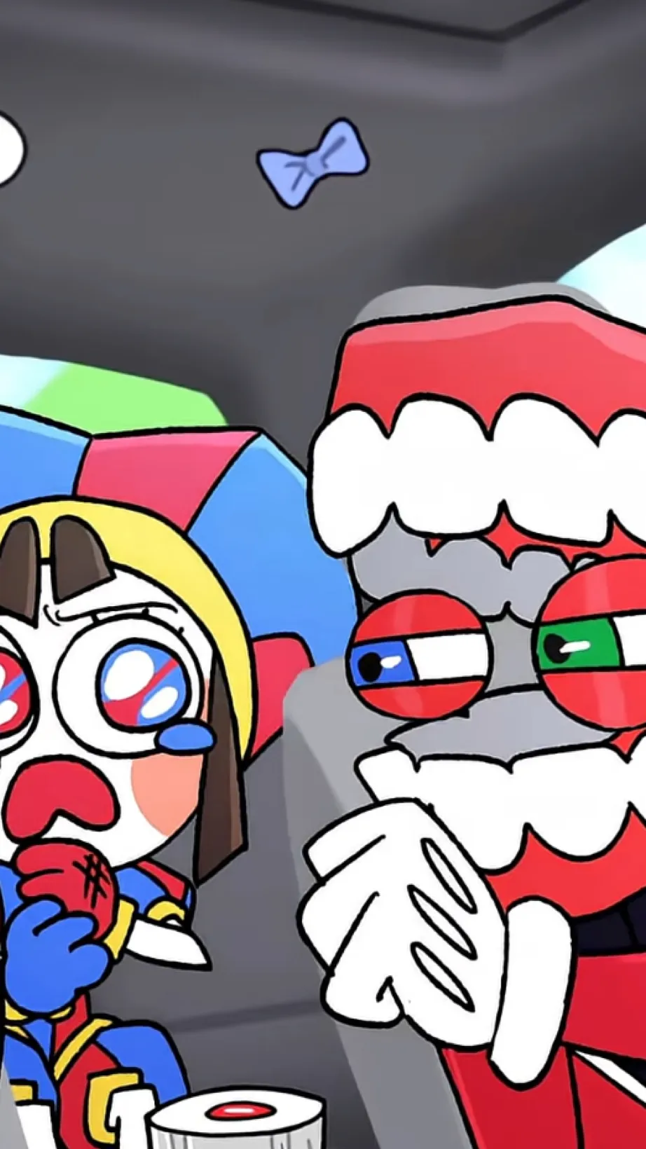 ai character: TADC road trip! background