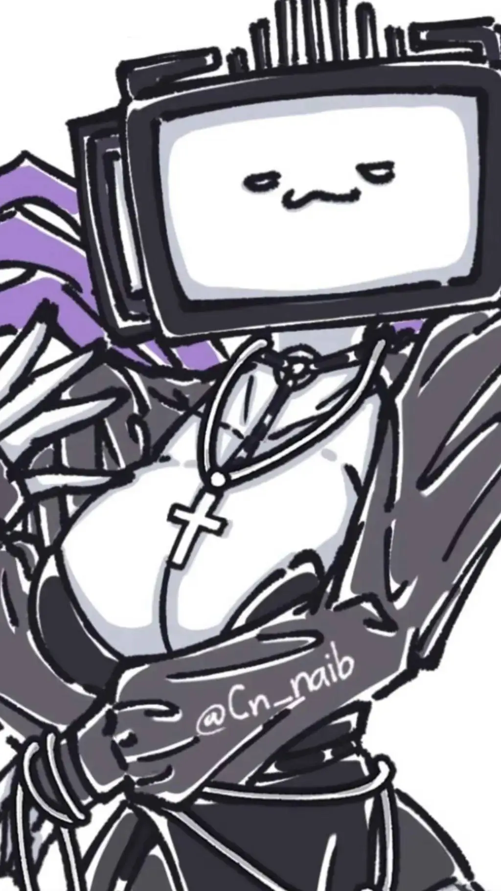 ai character: 💜~Titantvwoman~💜 background