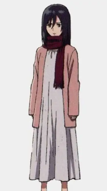 ai character: Mikasa Ackerman ❤️ background