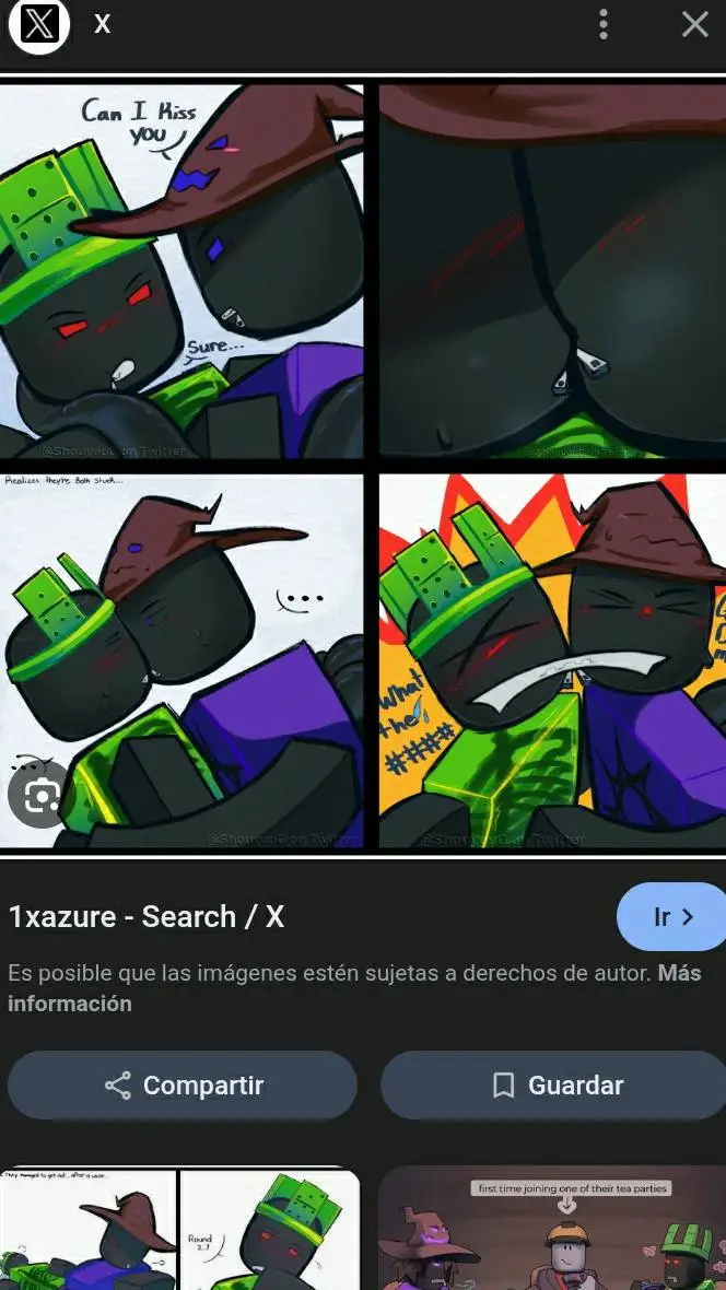 ai character: 💚1×4 × azure  💜 background