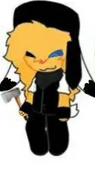 ai character: 🪓builder bebe🐇 background