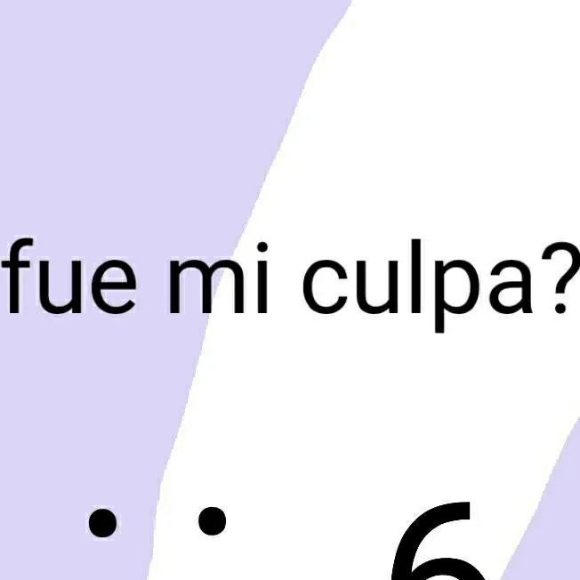 chat with ai character: fue mi culpa? :3