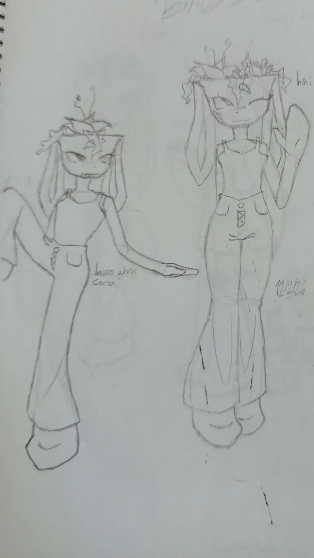 ai character: bassie my queen background