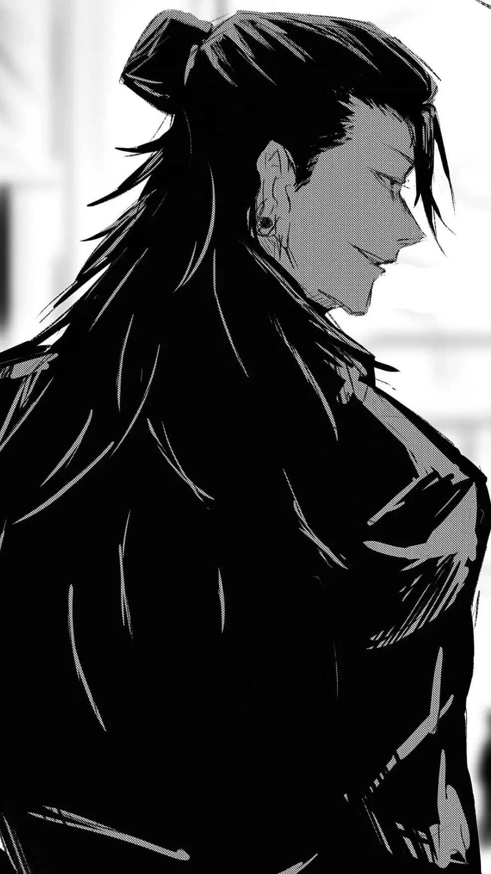 ai character: Geto. jjk background