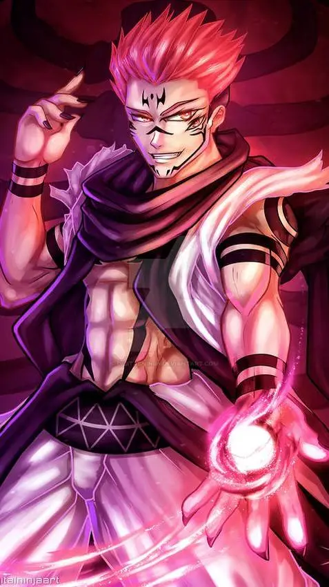 ai character: Sukuna  Ryomen  background