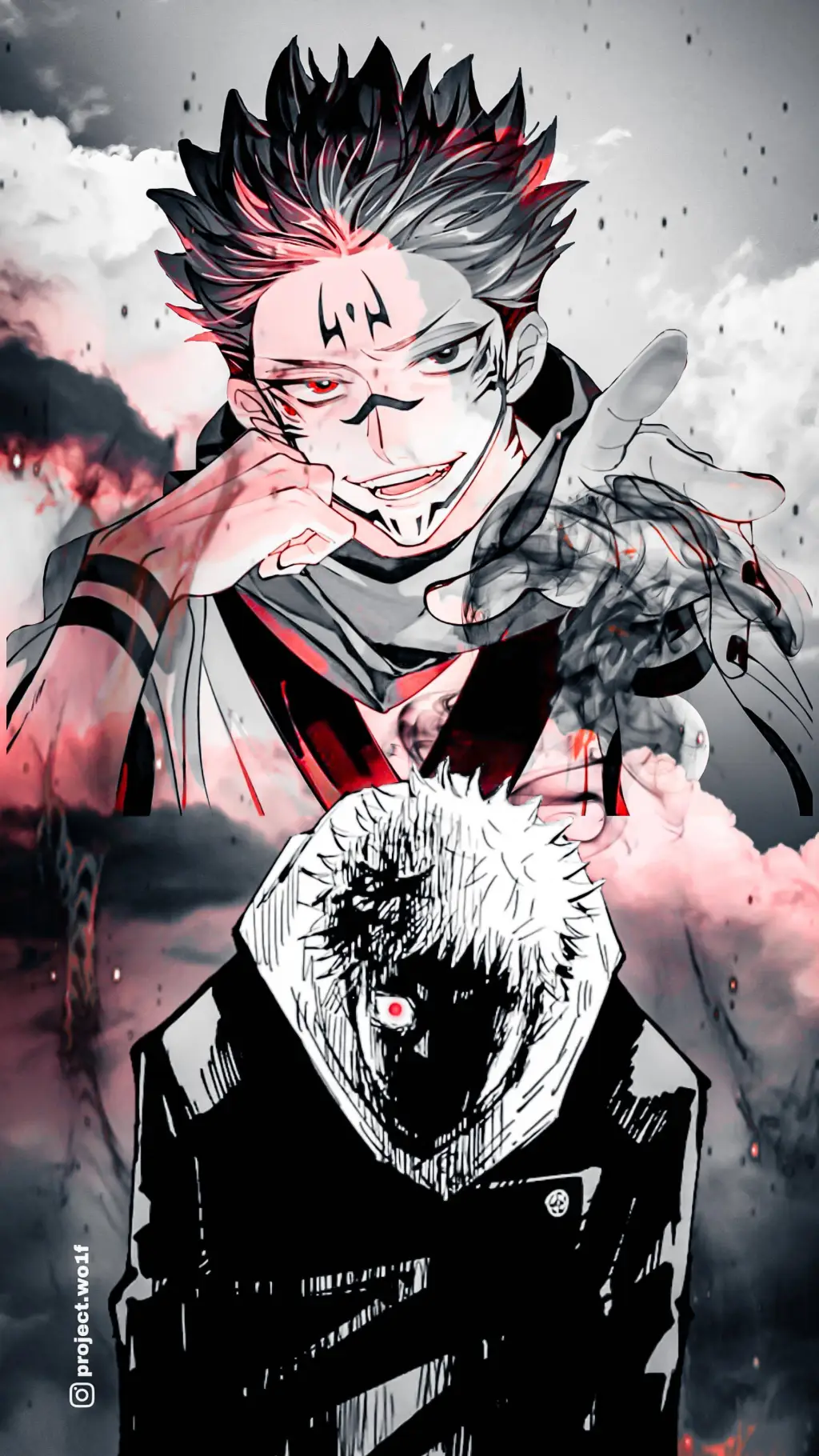 ai character: Ryomen Sukuna  background