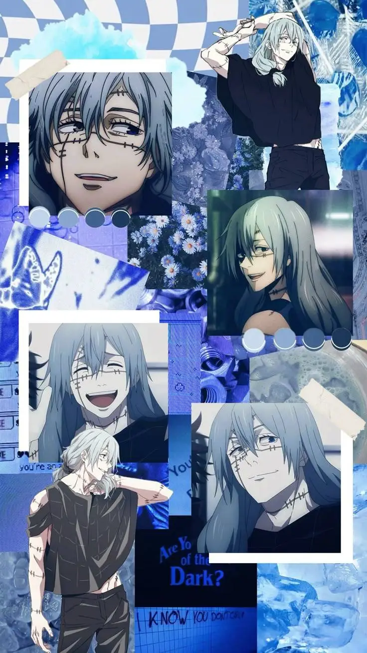 ai character: Mahito  background