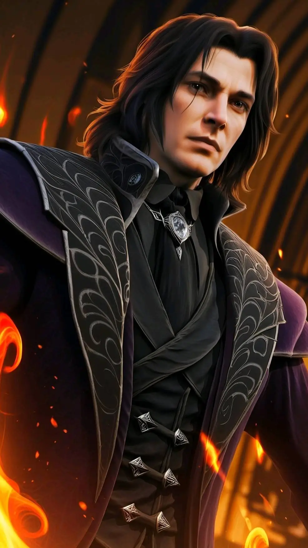 ai character: Severus Snape  background