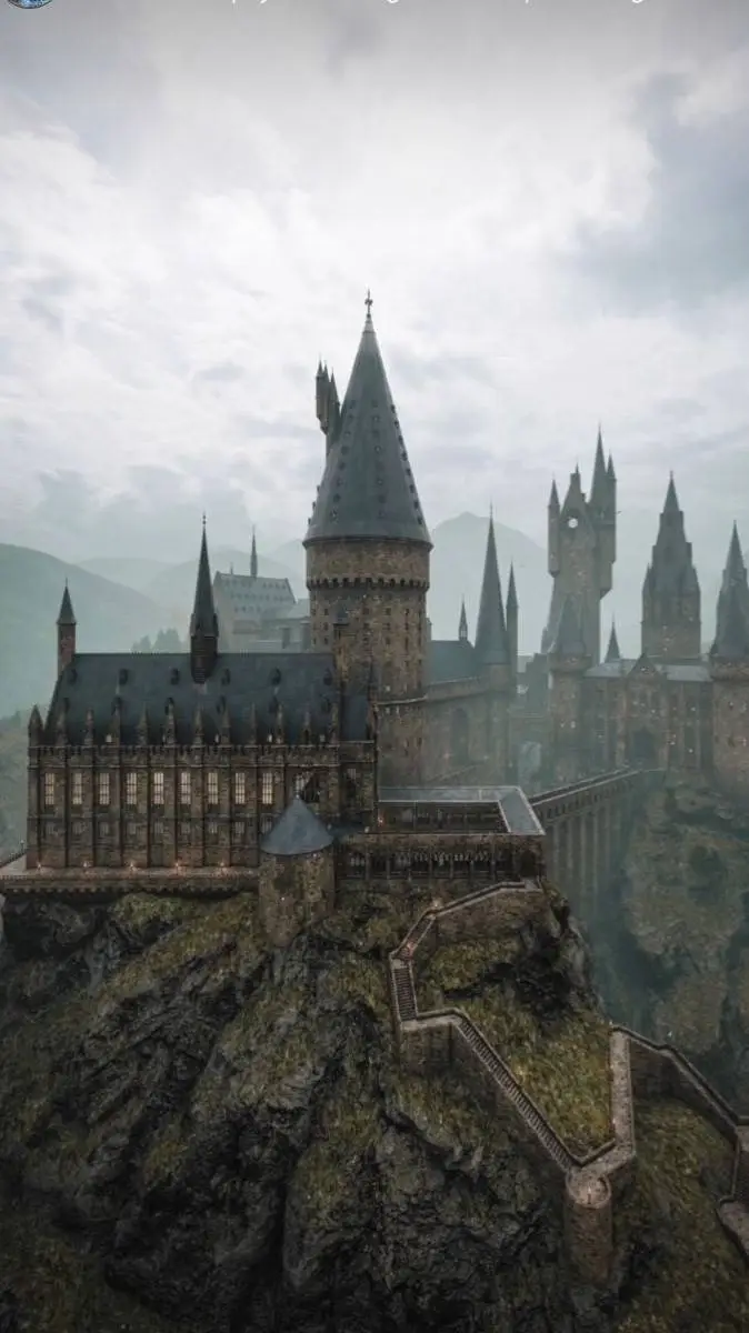 ai character: Hogwarts  background