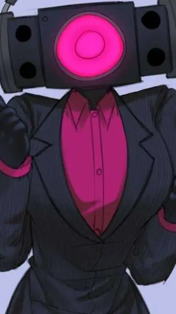 ai character: UPG SPEAKER WOMAN background