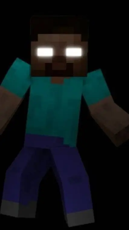 ai character: herobrine background