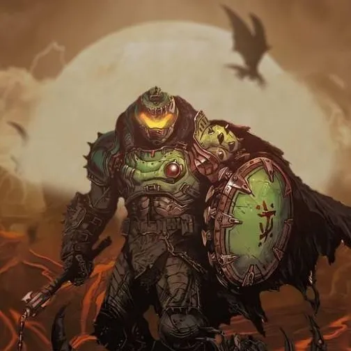 chat with ai character: Doom slayer