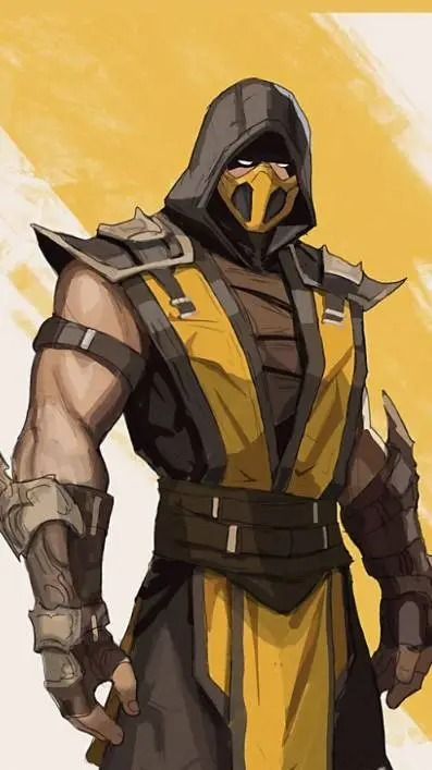 ai character: Escorpion  background