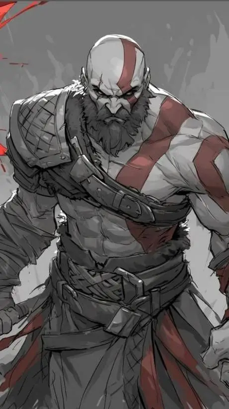 ai character: Kratos background