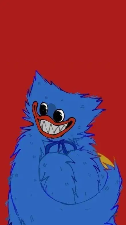 ai character: Huggy Wuggy  background