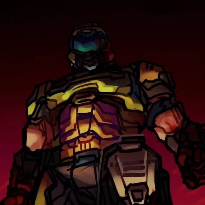 chat with ai character: Doom slayer