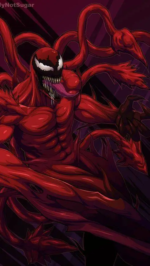 ai character: Carnage  background