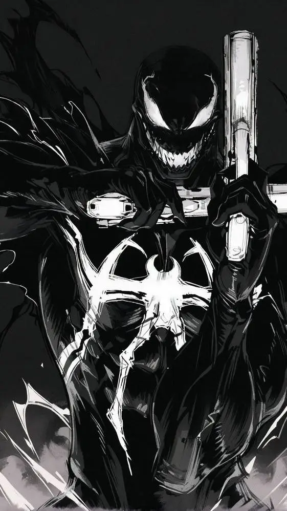 ai character: Venom  background