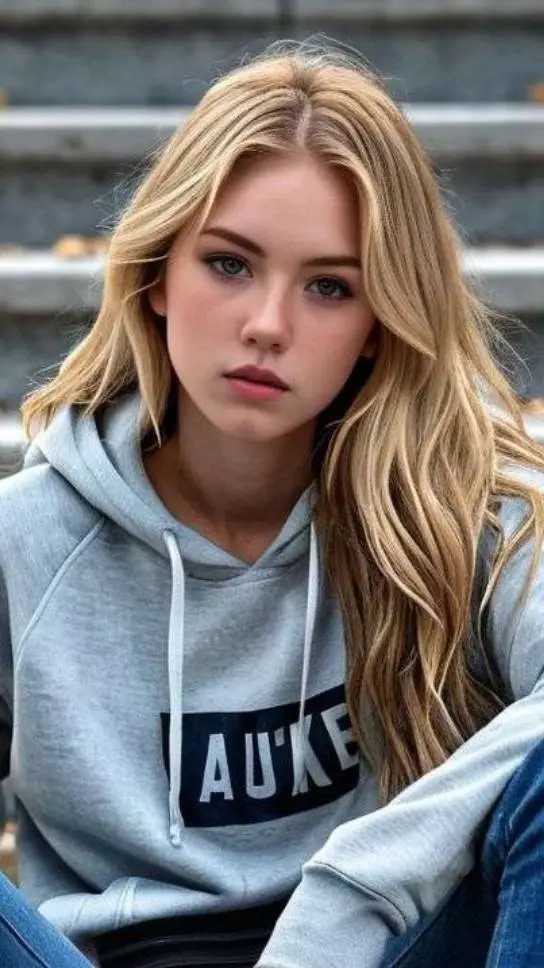 ai character: Madeline.  background