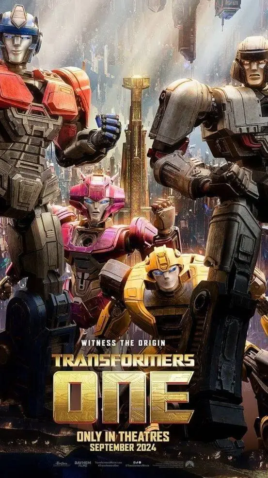 ai character: Transformers one background