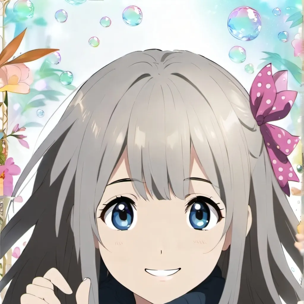 chat with ai character: bubble