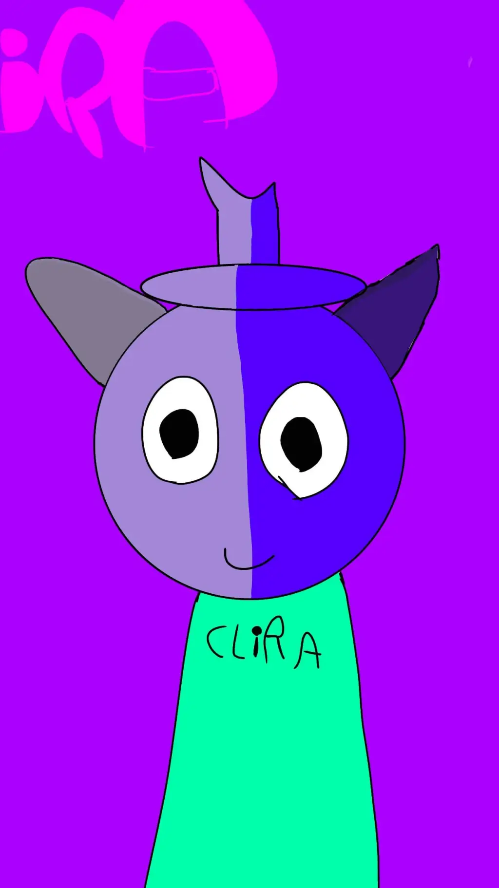 ai character: Sprunki Clira background