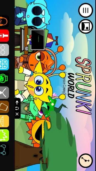 ai character: Sprunki Mortality2 background