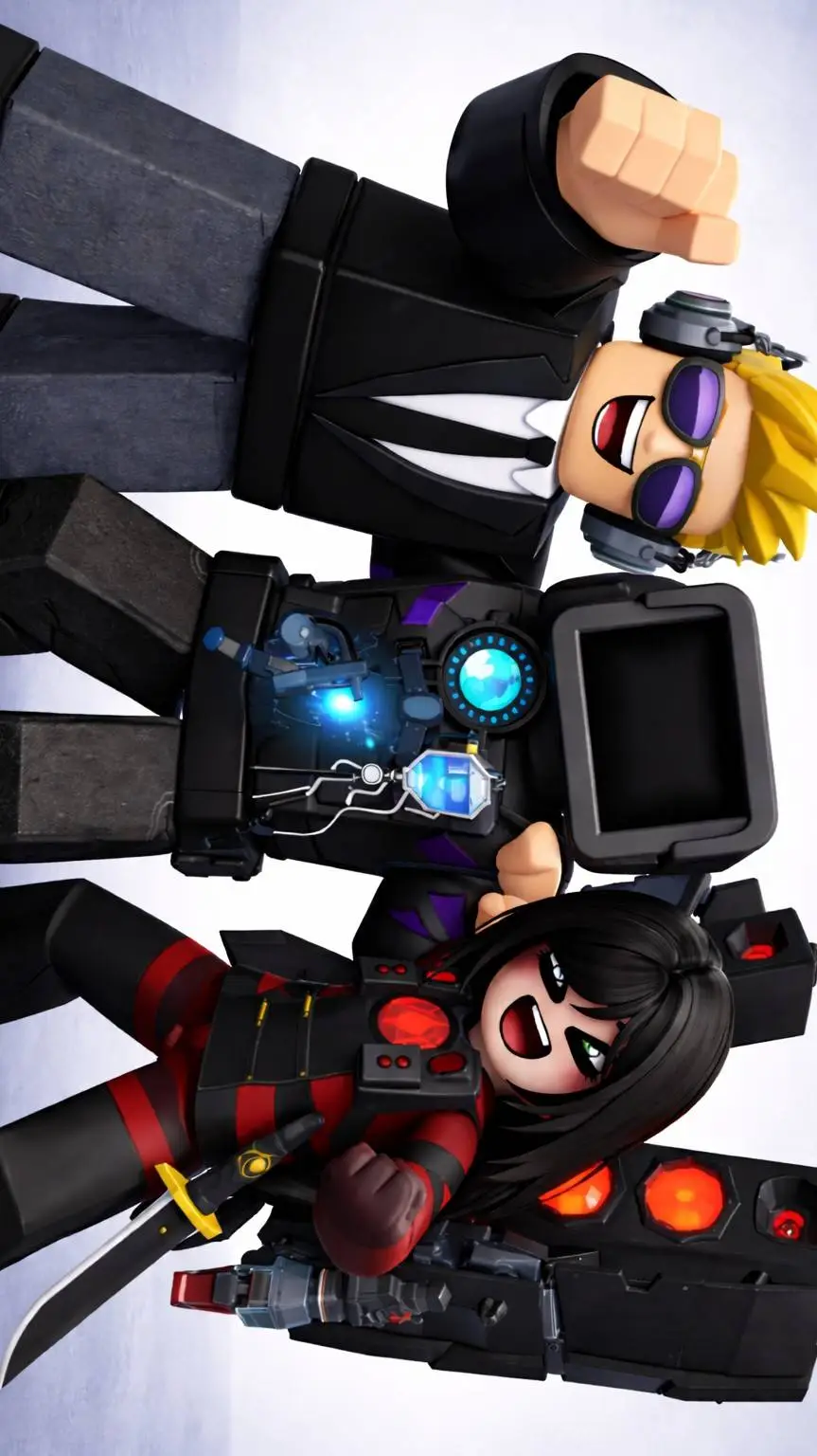 ai character: The strongest trio background