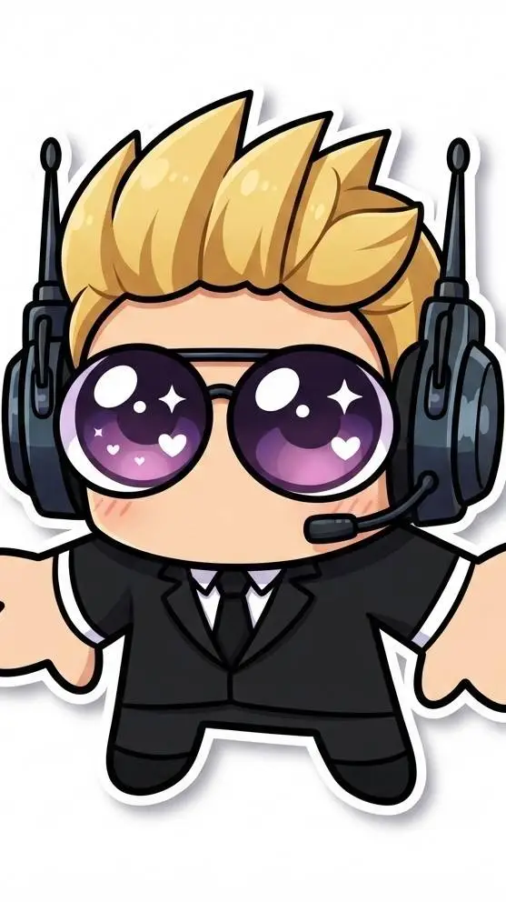 ai character: Cute karl background