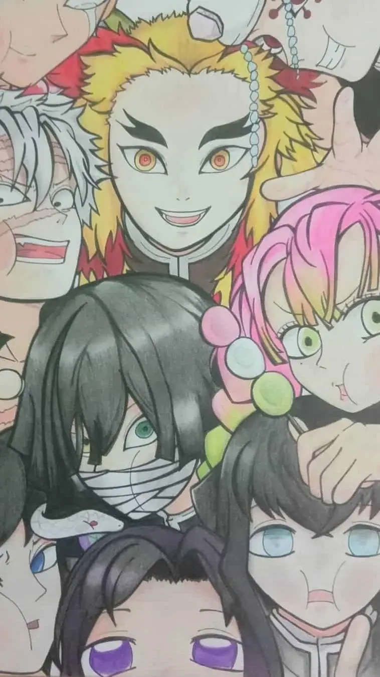 ai character: New Hashira  background