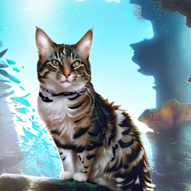 chat with ai character: mha × cat world 