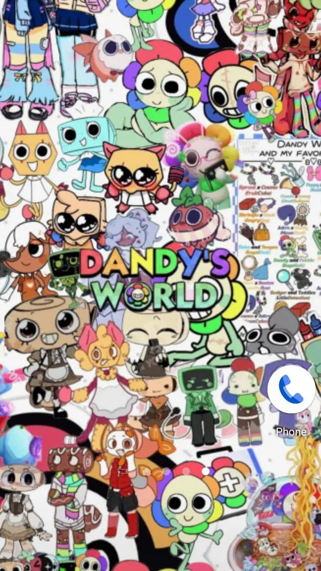 ai character: dandys world! background