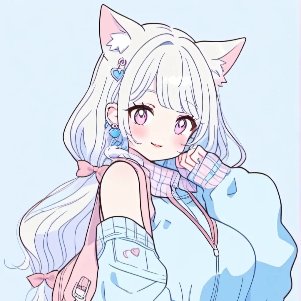 chat with ai character: Luna catgirl 
