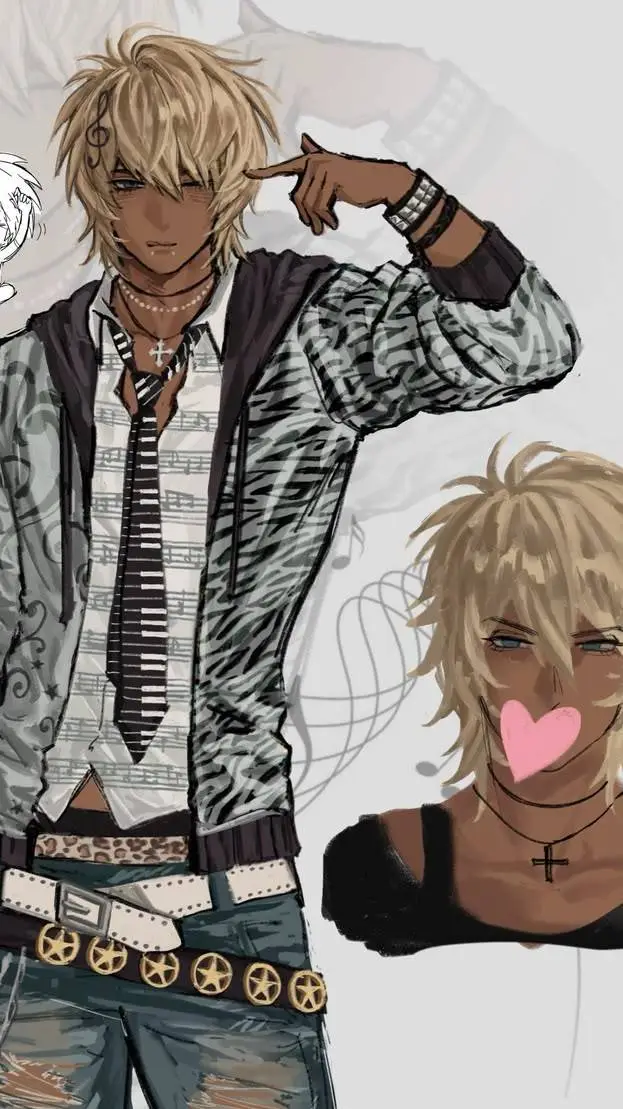 ai character: Yoshiki !! background