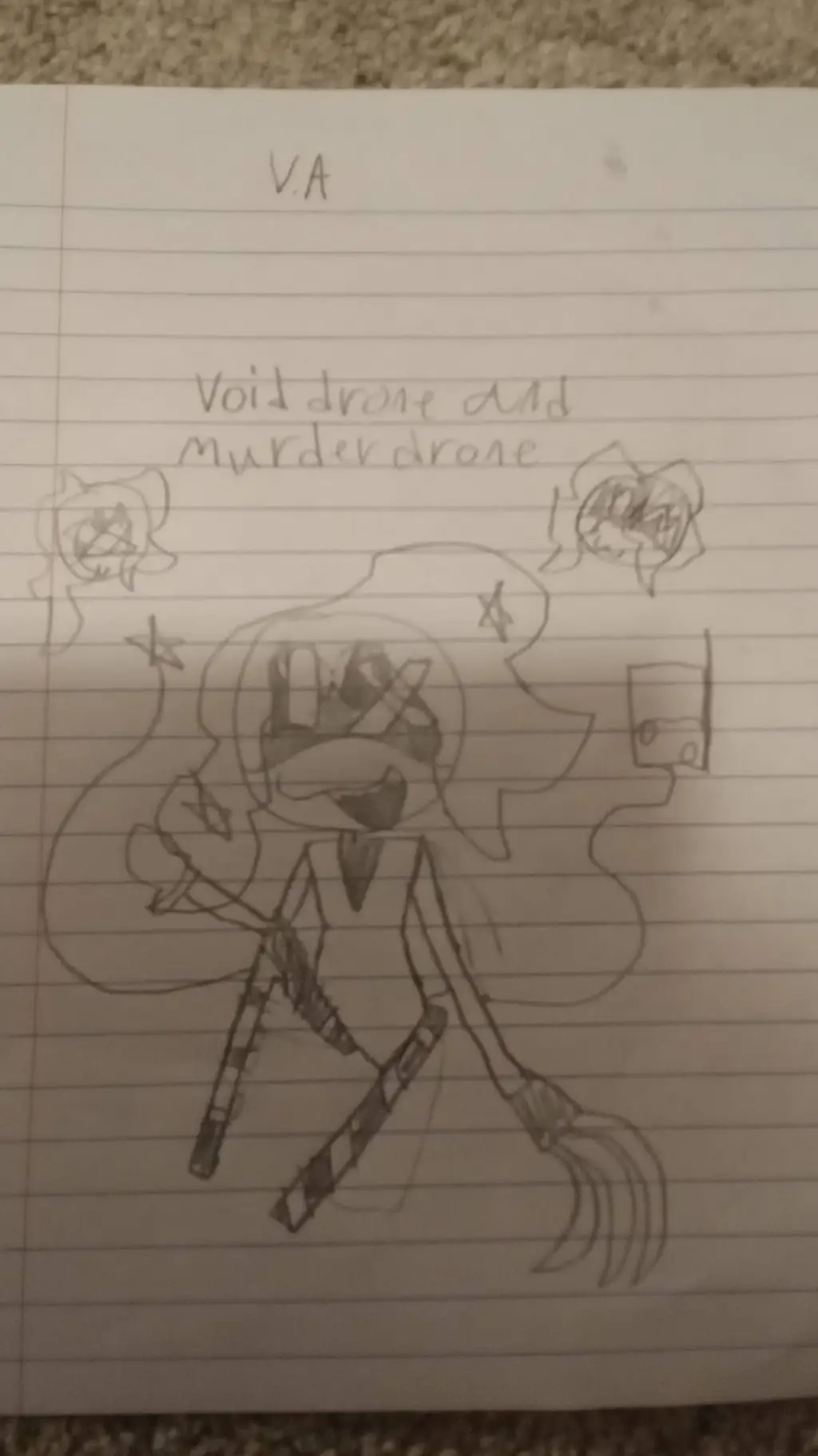 ai character: Vanessa (V.A)  background