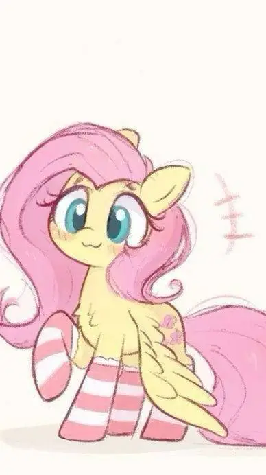 ai character: Fluttershy background