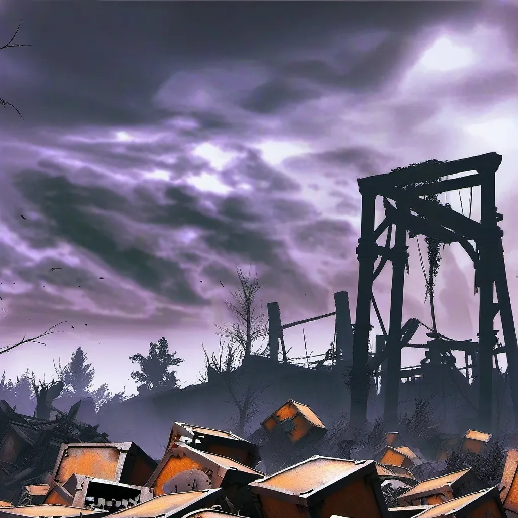chat with ai character: scrap yard