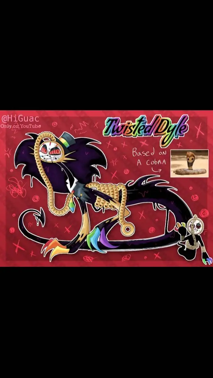 ai character: twisted dyel  background
