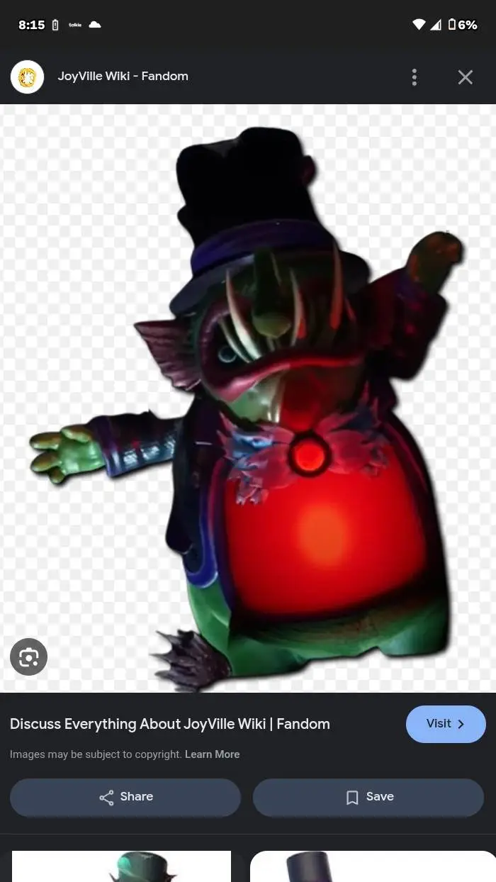 ai character: tidey  background