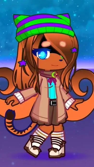 ai character: Tina tiger background