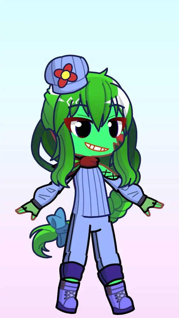 ai character: Zara zombie  background