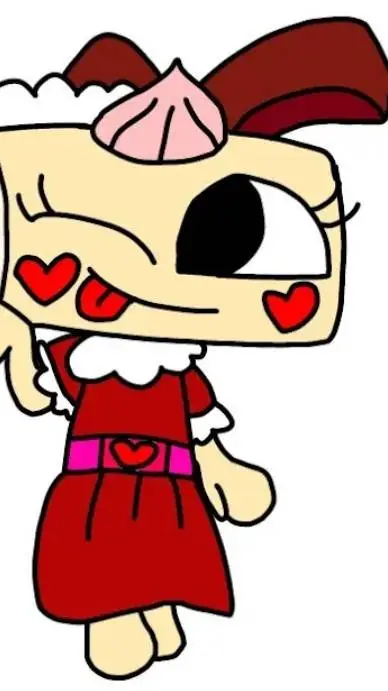 ai character: shortcake background