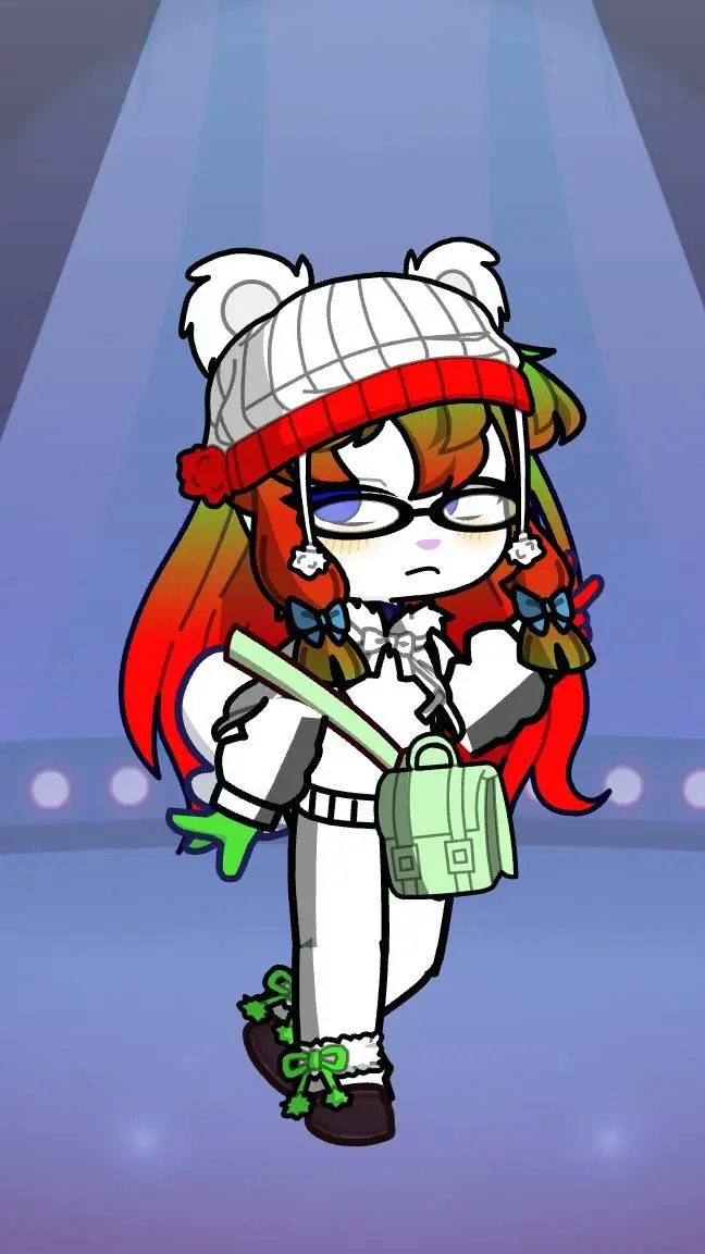 ai character: Jolley polar bear background