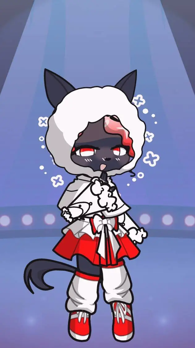 ai character: candy donkey background