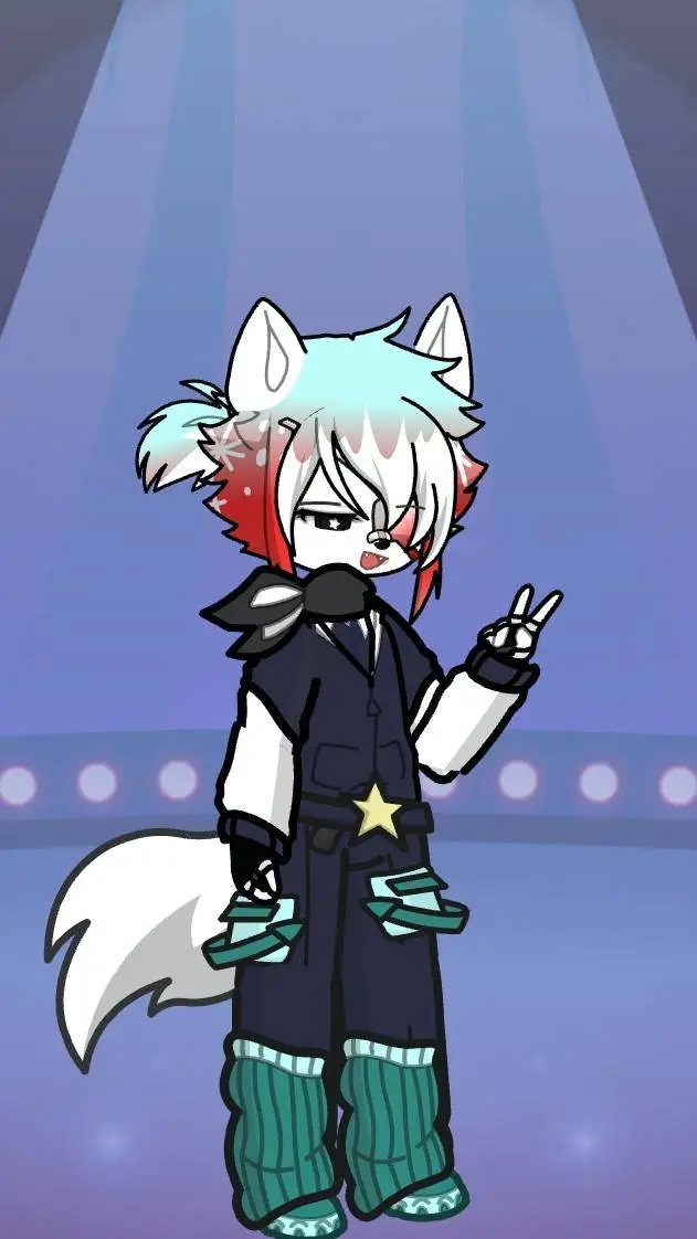 ai character: Josh Arctic Fox background