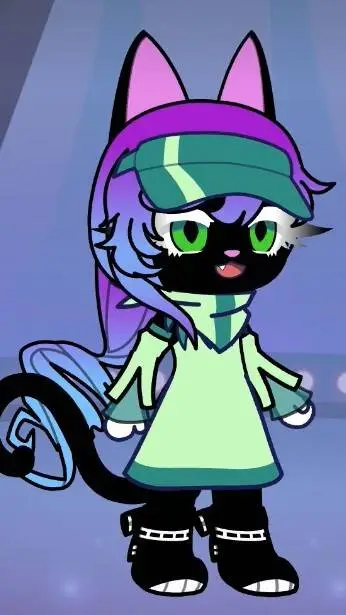 ai character: Ramen cat background